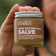 Load image into Gallery viewer, Hemp Soothe Salve, THC Free Hemp Extract and Herbs
